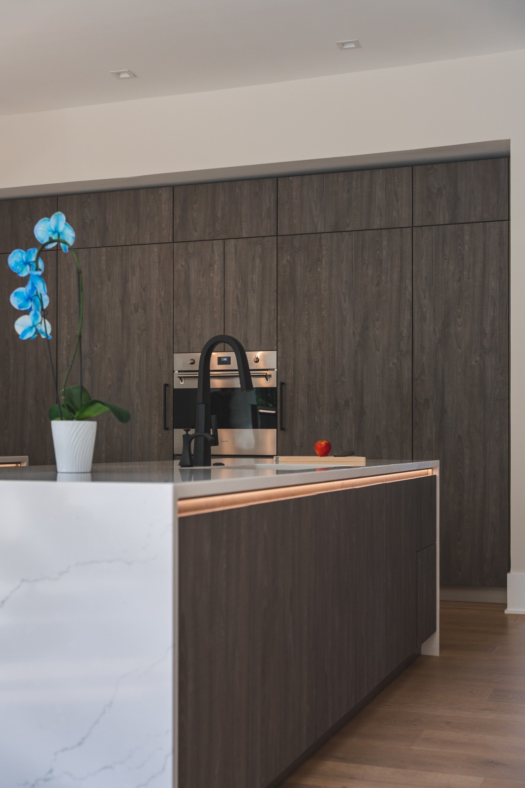 McLean · Completed cabinetry detail