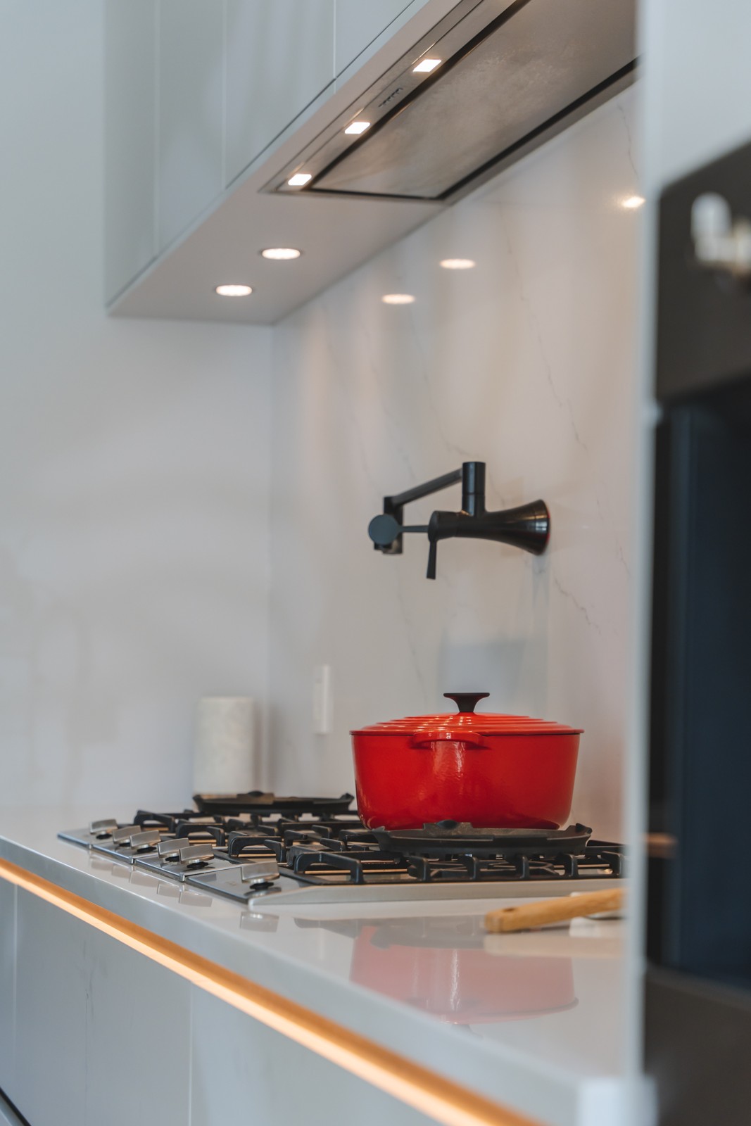 McLean · Completed cabinetry detail