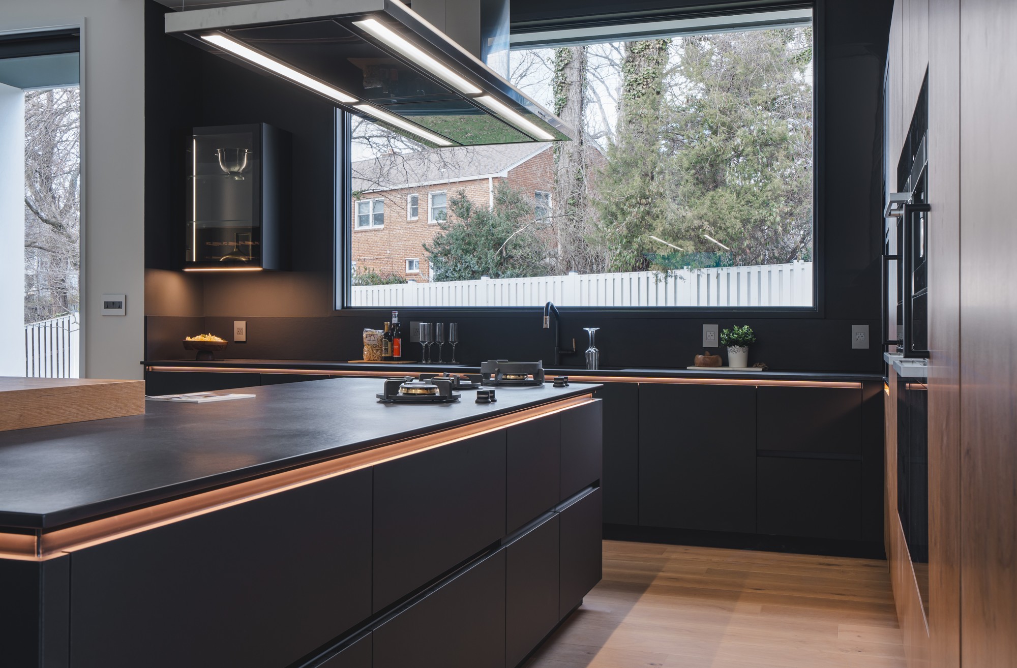 Arlington · Completed cabinetry detail