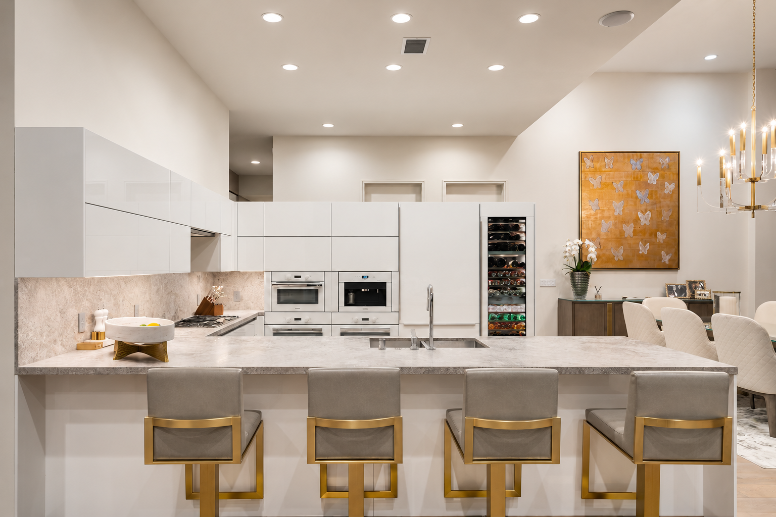 Circa · Completed kitchen cabinetry