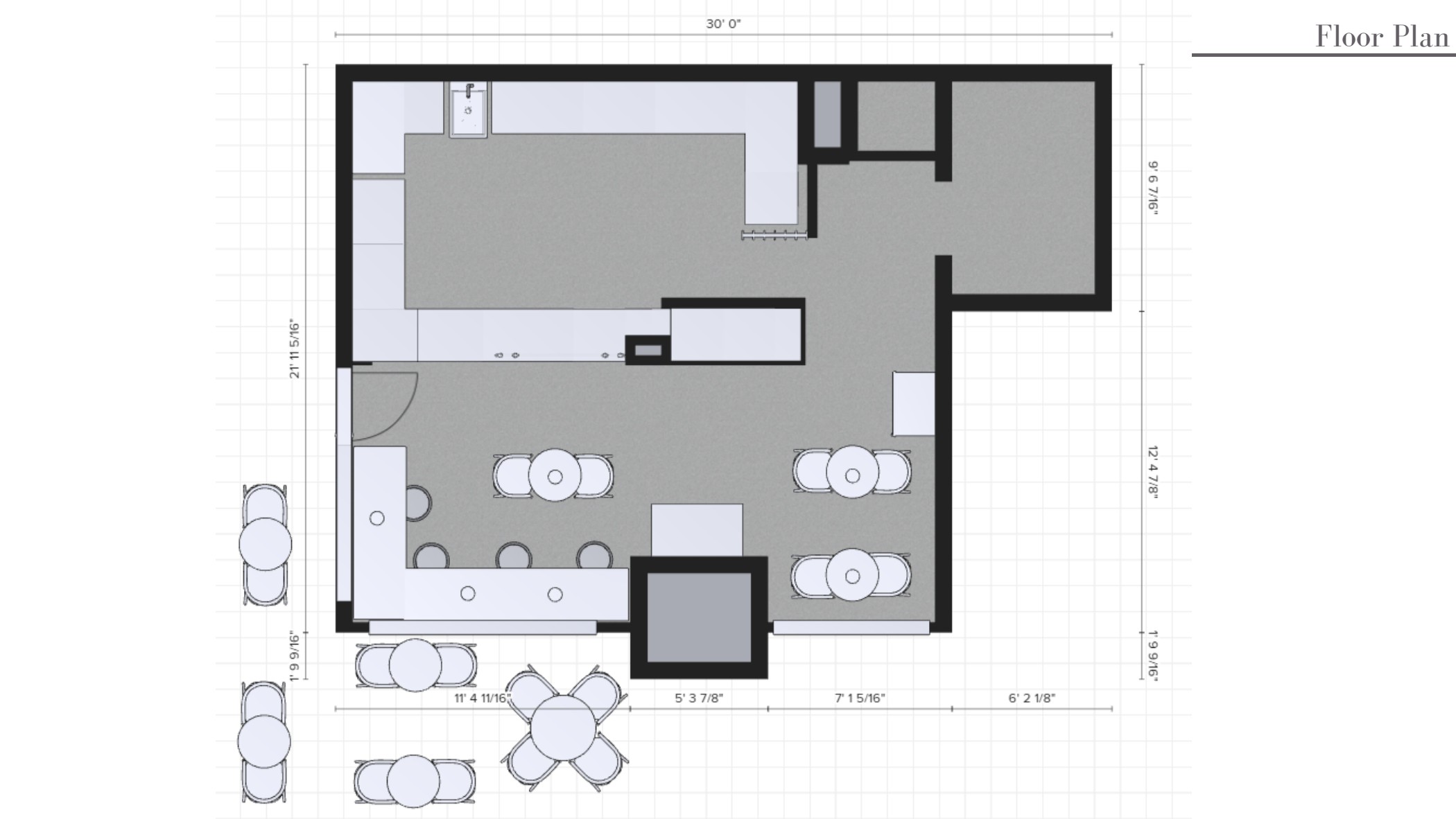 Proposed floor plan